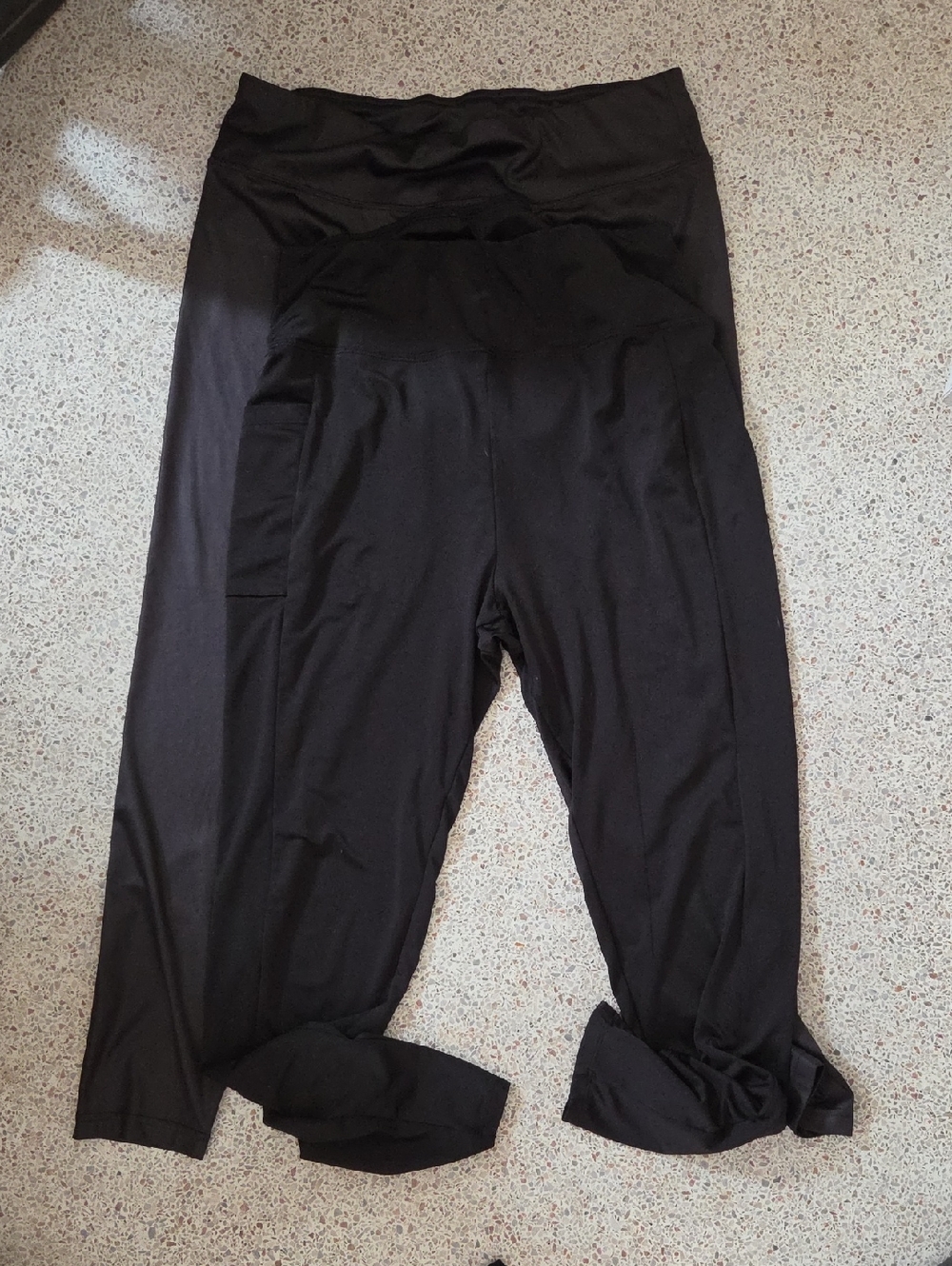 No Boundaries And Zone Pro Black Leggings - 2 Pairs